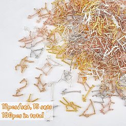 15 set di 5 cabochon in lega ecologica&nbsp;DIY-OC0006-53