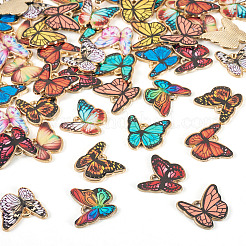 48 Stück 12 Farben Legierung Emaille Anhänger&nbsp;FIND-TA0007-97