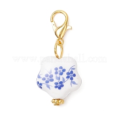 6 pz. 6 decorazioni pendenti in porcellana colorate&nbsp;HJEW-JM03938-02