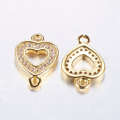 Legami cubic zirconia in ottone placcato a lunga durata&nbsp;ZIRC-F069-23G