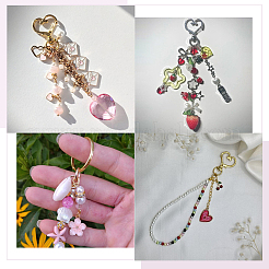DIY-Schlüsselanhänger-Zubehör-Kits&nbsp;DIY-SP0006-95B