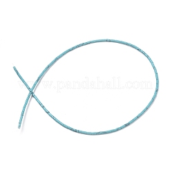 Filo di perline turchesi sintetici&nbsp;G-F631-B16