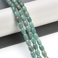 Fili di perline amazonite naturale&nbsp;G-M420-J02-01