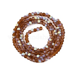 Chapelets de perles en verre transparente  &nbsp;LS-EGLA-A044-T1mm-MB02