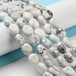 Natürliche Howlith Perlen Stränge&nbsp;G-M420-D04-01