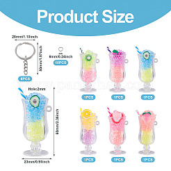 Kit fai da te per creare portachiavi con succo luminoso&nbsp;DIY-TA0006-72