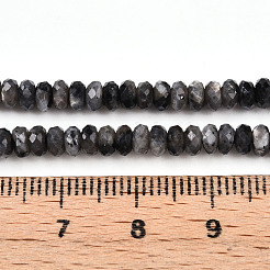 Natürliche Larvikit-Perlenstränge&nbsp;G-T141-46