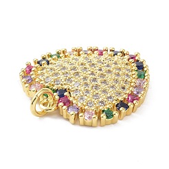Pendentif en laiton avec zircone à micro-pavé&nbsp;ZIRC-C021-27G
