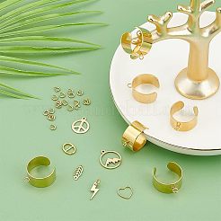 DIY-Set zur Herstellung von Charm-Manschettenringen&nbsp;DIY-UN0003-67