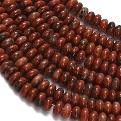 Natürliche rote Jasminperlenstränge des indischen Sesams&nbsp;G-Z110-B17-2x4mm