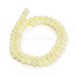 Chapelets de perles en jade naturelle nouvelle&nbsp;GG-CBA792A-C01-6mm