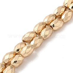 Fili di perline di ematite sintetica magnetica elettrolitica elettrolitica&nbsp;G-P518-03