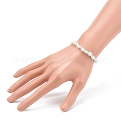 Natürliche Larimar Stretch Perlen Armbänder&nbsp;X-BJEW-JB05929-02