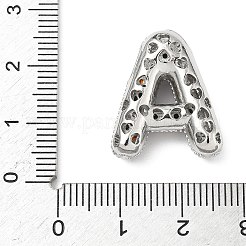 Pendentifs avec zircon cubiques à micro-pavés en laiton&nbsp;KK-Z108-01P