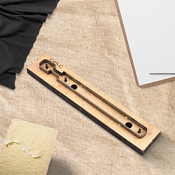 Stanzform aus Holz und Karbonstahl für Leder&nbsp;DIY-WH20013-86