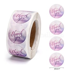 1 Zoll danke Aufkleber&nbsp;X-DIY-G025-J12