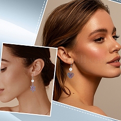 80 crochet de boucle d'oreille français en acier inoxydable 304 avec placage ionique (IP)&nbsp;STAS-SP0001-81