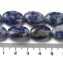 Natürliche blaue Fleck Jaspis Perlen Stränge&nbsp;G-P528-M26-01