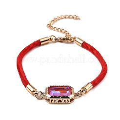 12 pz 12 colori braccialetti in poliestere&nbsp;BJEW-P340-11G