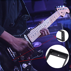 6 ensemble de 2 couleurs de couvercle de humbucker en alliage pour cadre de micro de guitare&nbsp;AJEW-FG0001-83