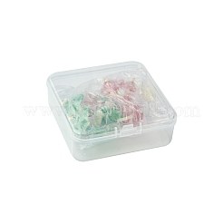 10 pz 2 colori ciondoli in plastica&nbsp;KY-FS0001-34B