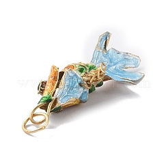 Messing Anhänger & Charms&nbsp;FIND-WH0417-07E