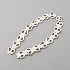 Tinti turchese sintetico fili di perline&nbsp;G-WH0030-06B-02