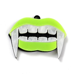 Fluoreszierende Acrylanhänger im westlichen Stil&nbsp;LS-BACR-I001-01C