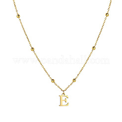 Colliers pendentifs initiaux en acier inoxydable pour femmes&nbsp;FS-WG8123A-16