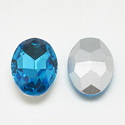 Similistein Cabochons Glas Strass&nbsp;RGLA-T080-13x18mm-12