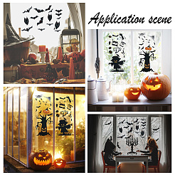 2 juego de pegatinas decorativas de PVC para ventanas.&nbsp;DIY-GF0005-66D