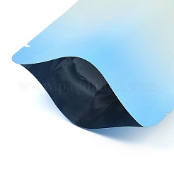 Bolsas de regalo rectangulares de plástico bicolor con cierre de cremallera&nbsp;OPP-C003-01B-02