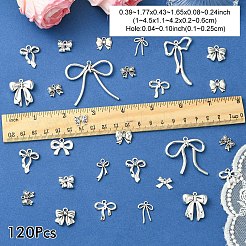 120 pièces 15 styles pendentifs en alliage de style tibétain&nbsp;TIBEP-YW0002-05