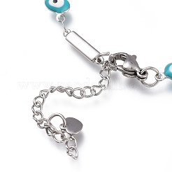 Gliederarmbänder aus 304 Edelstahl&nbsp;BJEW-M203-01P