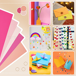 30 pièce de papier kraft A5 4 couleurs&nbsp;DIY-TAC0051-004A