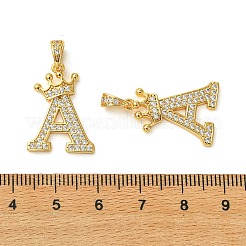 Shegrace Messing-Anhänger mit Mikropavé-Fassung aus klaren Zirkonia&nbsp;XGRQ5F521-809G