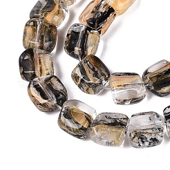 Chapelets de perles vernissées manuelles&nbsp;LA-N046-01H