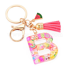 Portachiavi in resina con lettere della serie Fruit&nbsp;KEYC-TAC0033-02B