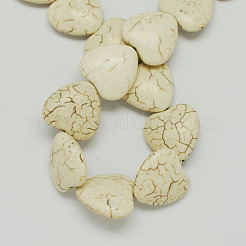 Fili di perline gemstone&nbsp;TURQ-S234-24x24mm-1