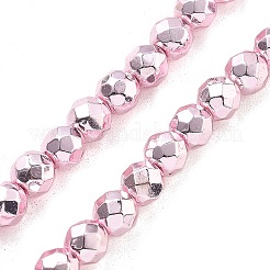 Fili di perline di ematite sintetica non magnetica elettrolitica&nbsp;G-B132-B01-01
