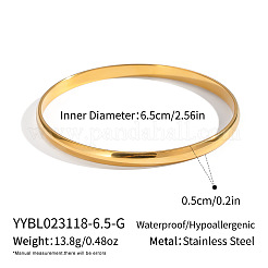 Brazaletes minimalistas de acero inoxidable 304 para mujer.&nbsp;LW8407-1