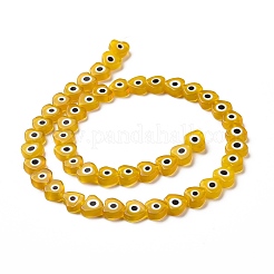 Fatti a mano in vetro murano male occhio fili di perline&nbsp;LAMP-F023-B11