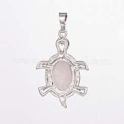 Schildkröte Edelstein Anhänger&nbsp;G-D648-04-RS