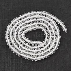 Natürlichem Quarz-Kristall-Perlen Stränge&nbsp;G-K376-B02-01