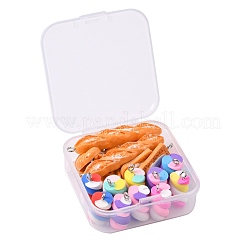 20 Stück Anhänger aus Harz und handgefertigtem Fimo&nbsp;FIND-FS0001-20