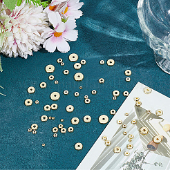 190pcs 7 Arten Messingperlen&nbsp;KK-BBC0025-80
