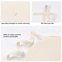 Rubans en coton sergé&nbsp;OCOR-WH0032-75A