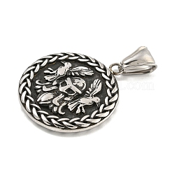 Pendentifs en acier inoxydable chirurgical 316&nbsp;STAS-E212-75AS