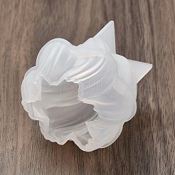 Moules en silicone pour bougies en forme de larme torsadée&nbsp;LS-DIY-G113-06A