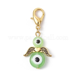 Decorazioni pendenti in resina ecil eye angel&nbsp;HJEW-JM01514-01
